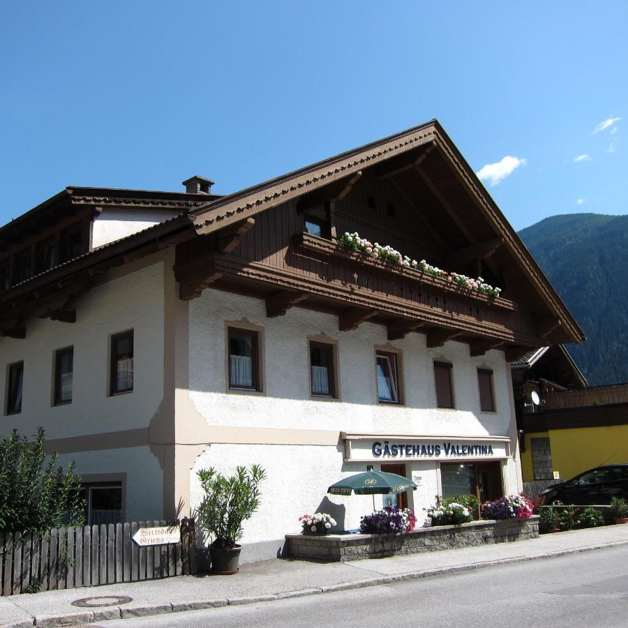 Gaestehaus Valentina Mayrhofen Dış mekan fotoğraf